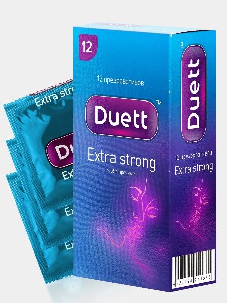 Изображение товара Презерватив Duett Extra Strong №12 Презерватив Duett Extra Strong №12 фотография