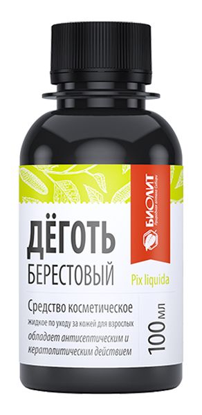 Изображение товара Деготь березовый 50мл Деготь березовый 50мл фотография