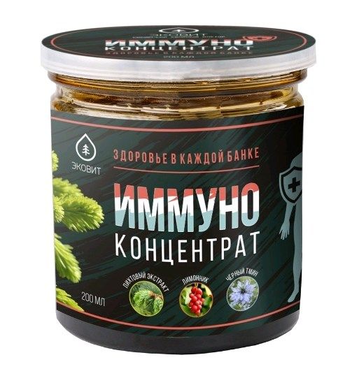 Изображение товара Иммуноконцентрат Эковит 200 мл Иммуноконцентрат Эковит 200 мл фотография