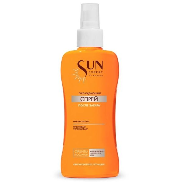 Изображение товара Спрей охлаждающий против загара Sun Expert Krassa 180мл Спрей охлаждающий против загара Sun Expert Krassa 180мл фотография