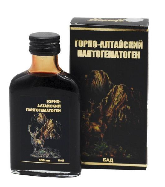 Изображение товара Пантогематоген Горно-алтайский Нарине 100мл Пантогематоген Горно-алтайский Нарине 100мл фотография