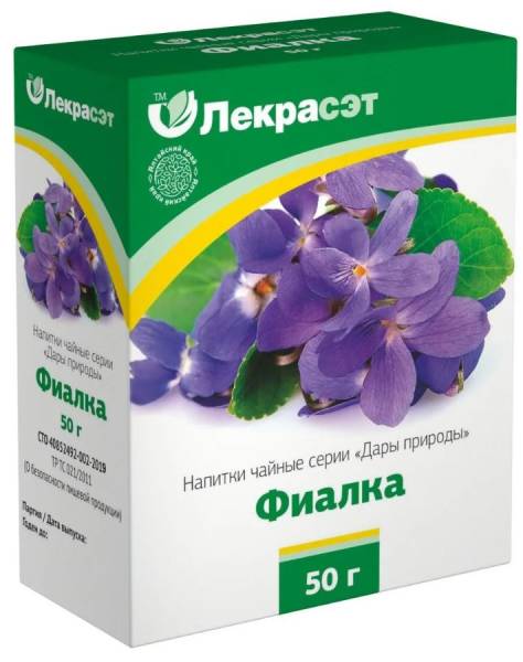 Фиалка (трава) чайный напиток, 50 г фотография